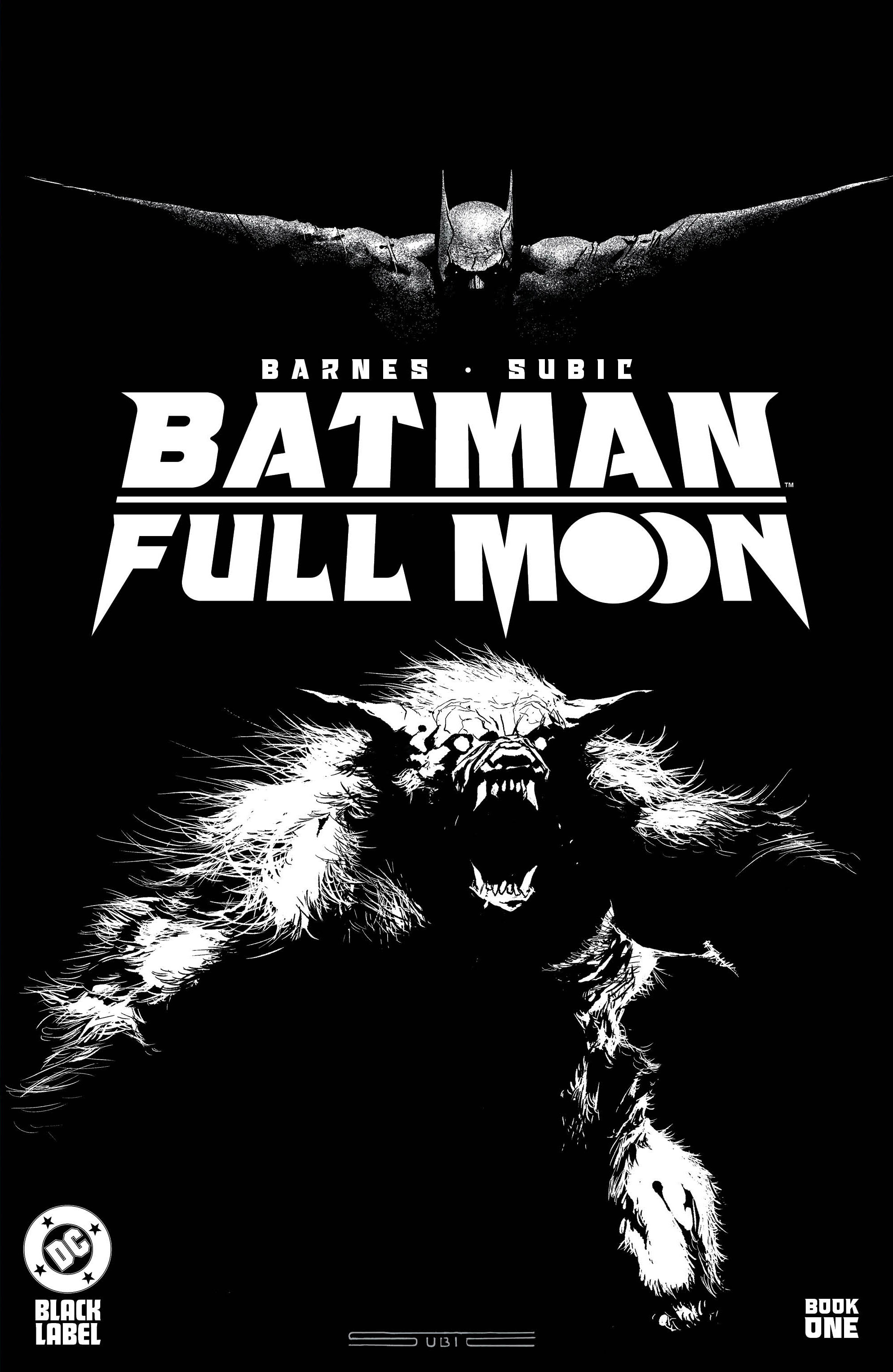 Batman Full Moon #1 Cover A Glow in the Dark Stevan Subic (Mature) (Of 4)