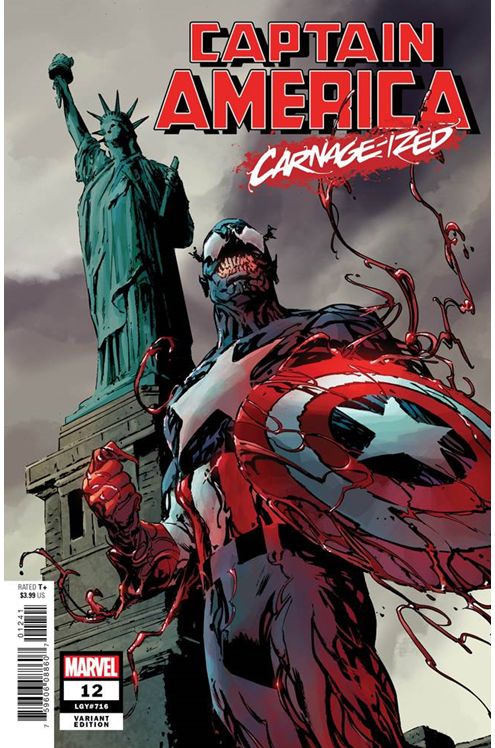 Captain America #12 Guice Carnage-Ized Variant (2018)