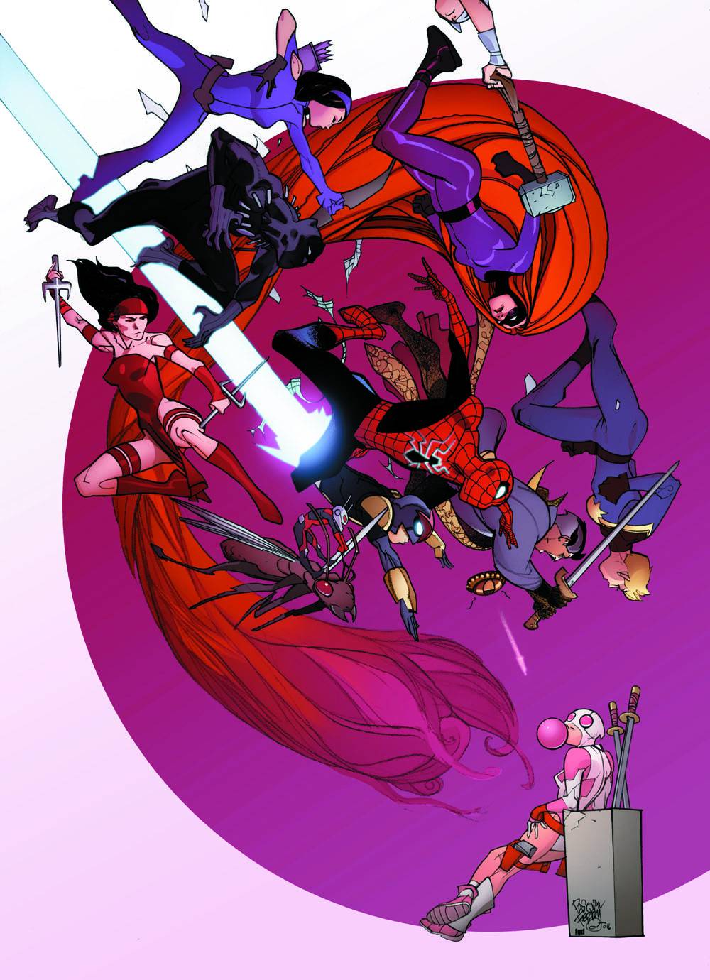 Gwenpool #8 Divided We Stand Variant