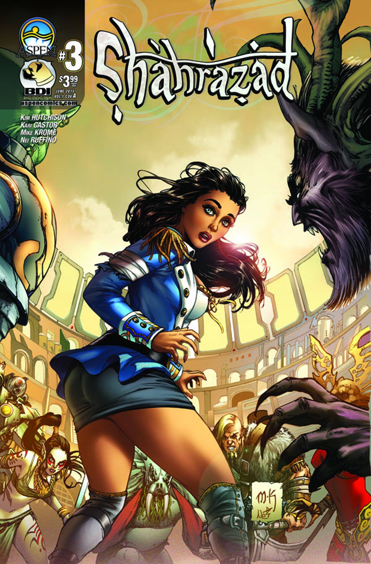 Shahrazad #3 Direct Market Cover A