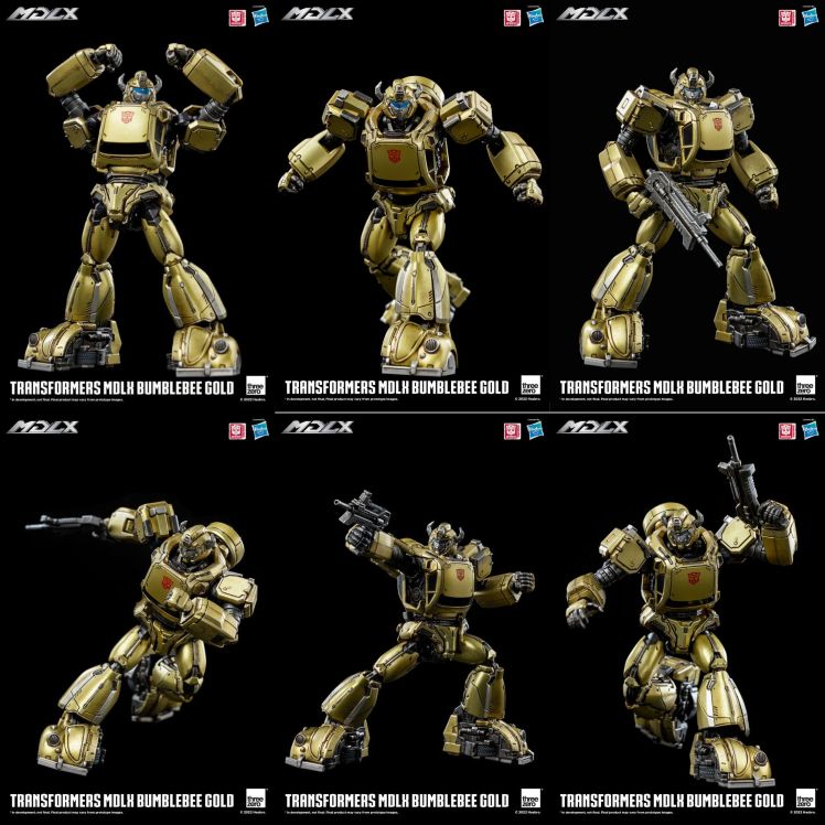 ***Pre-Order*** Transformers Mdlx Bumblebee Gold Limited Edition Action Figure