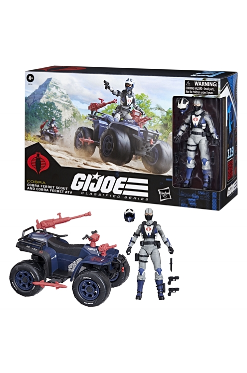 G.I. Joe Classified Series #119, Cobra Ferret Scout & Cobra Ferret Atv *Import Stock*