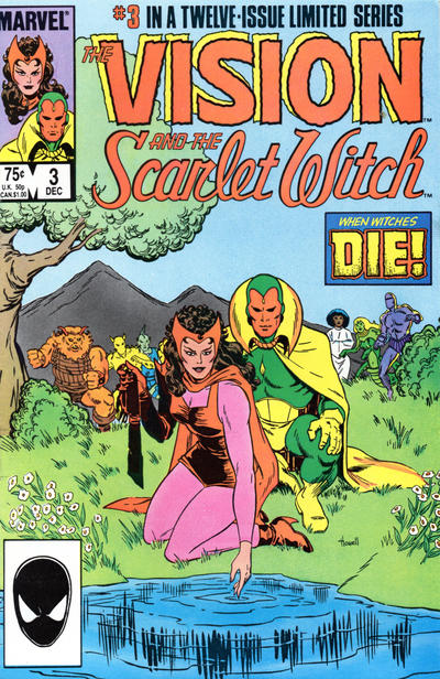 The Vision And The Scarlet Witch #3 [Direct]-Fine (5.5 – 7)