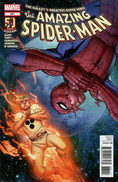 The Amazing Spider-Man #681 - Vf- 