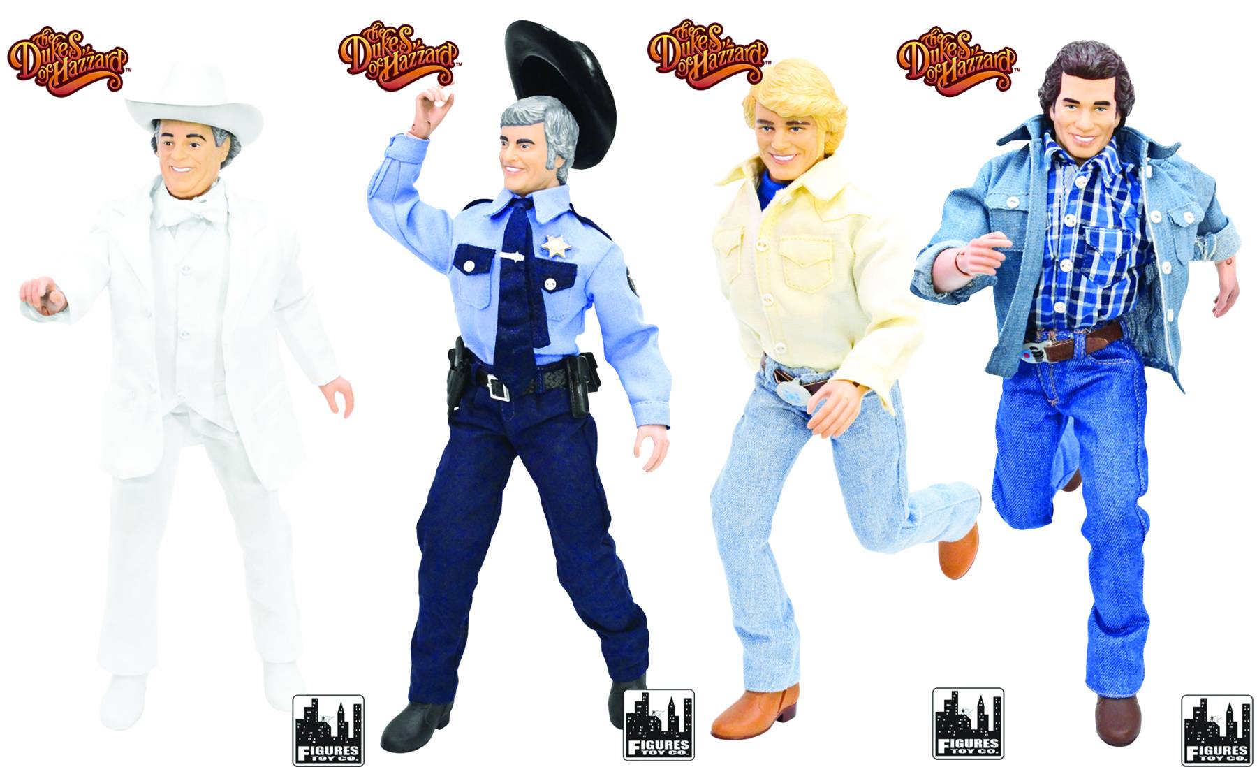 Dukes of Hazzard 8-In Retro Action Figure Series 1 Assortment