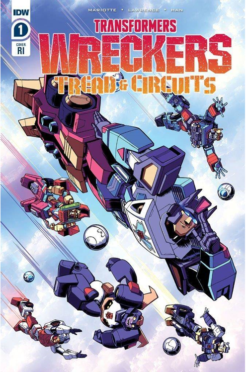 Transformers Wreckers Tread & Circuits #1 Cover C 1 for 10 Incentive Roche (Of 4)