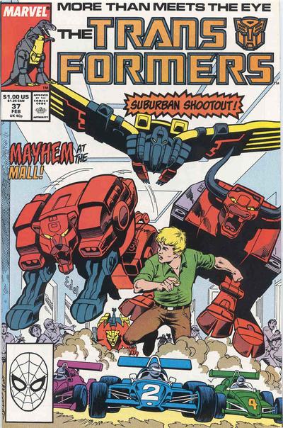 The Transformers #37 [Direct](1984)-Very Fine (7.5 – 9)