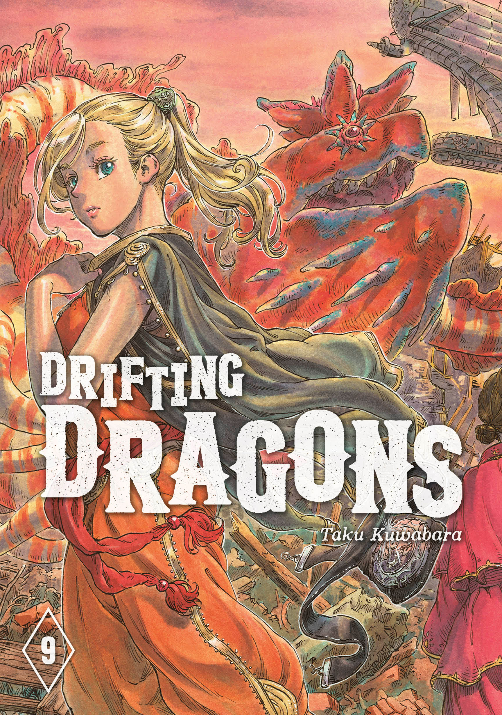 Drifting Dragons Manga Volume 9