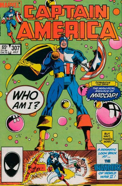 Captain America #307 [Direct]-Fine (5.5 – 7)