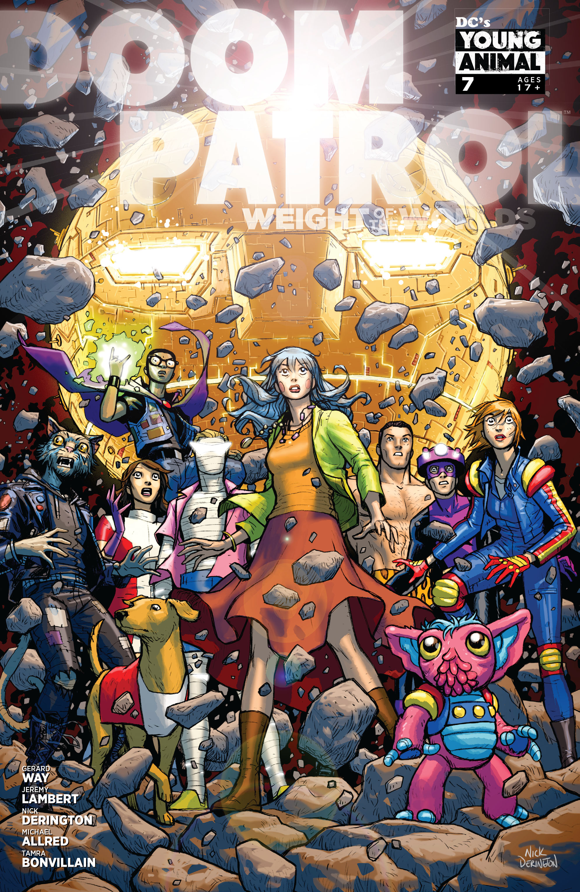 Doom Patrol Weight of the Worlds #7 (Mature) (2019)