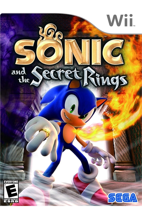 Nintendo Wii Sonic And The Secret Rings