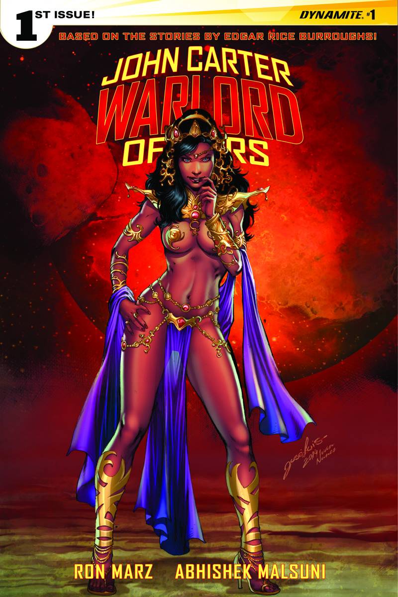 John Carter Warlord of Mars (2014) #1 10 Copy Luis Exclusive Incentive
