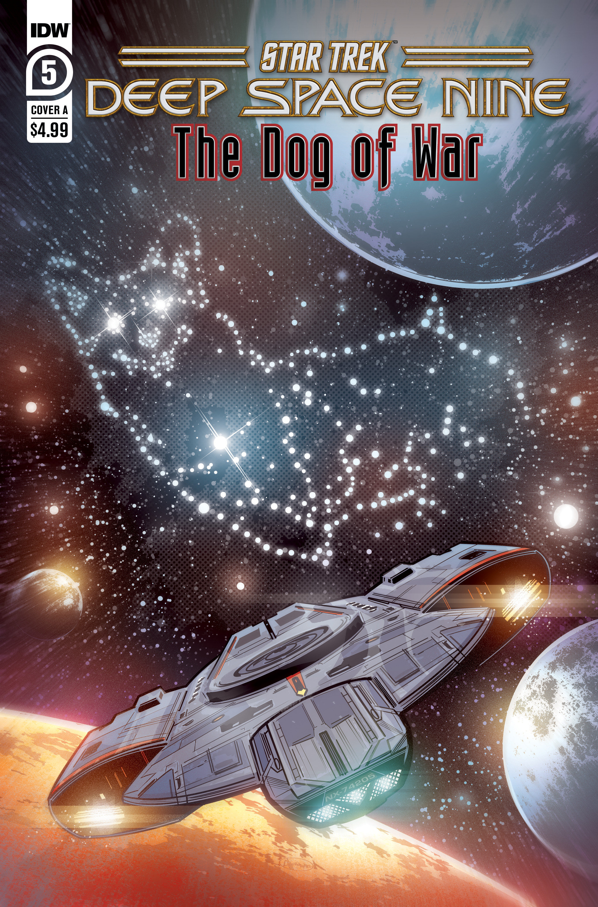 Star Trek Deep Space Nine The Dog of War #5 Cover A Hernandez
