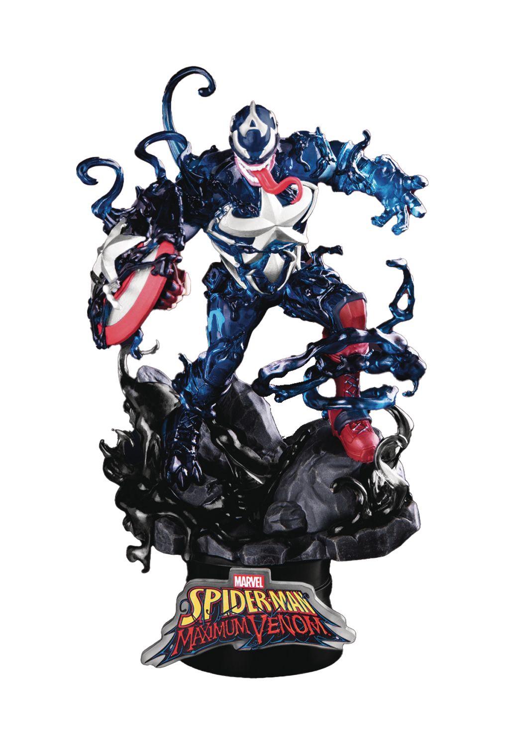 Max Venom Ds-065Sp Captain America D-Stage 6-Inch Statue Special Edition