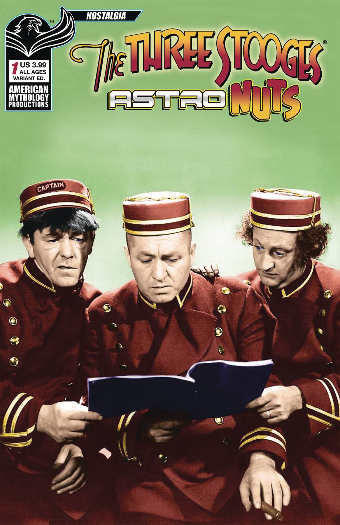 Three Stooges Astro Nuts #1 Photo Cover