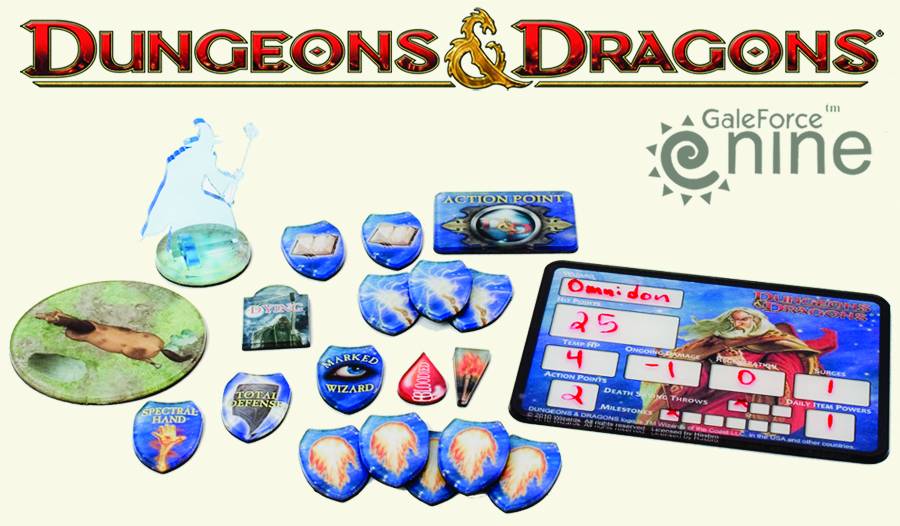 Dungeons & Dragons 4th Edition Wizard Token Set