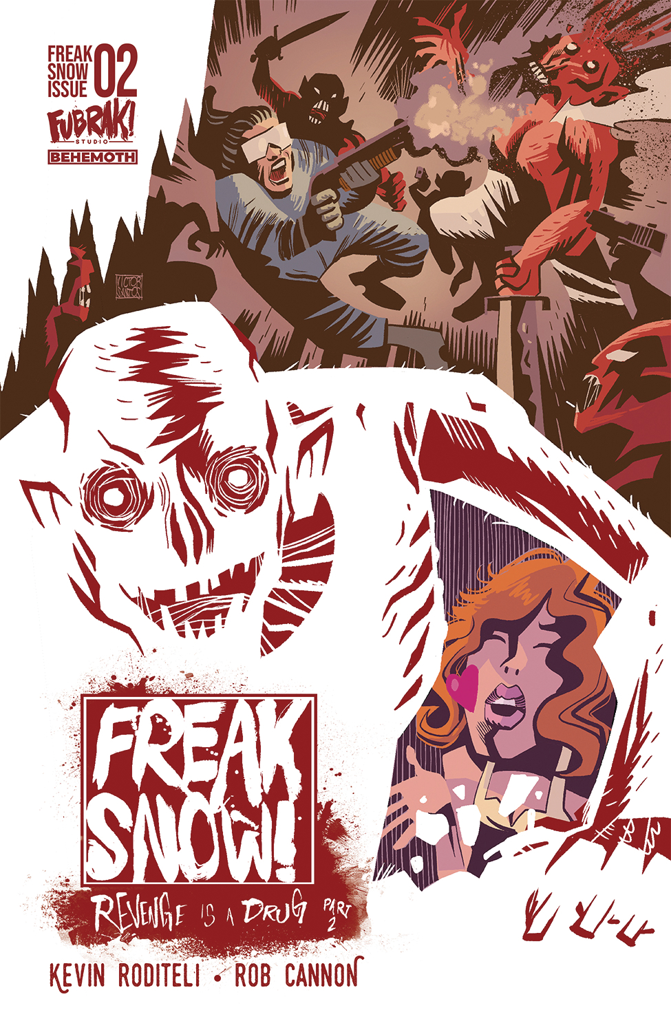 Freak Snow #2 Cover A Santos (Mature) (Of 4)