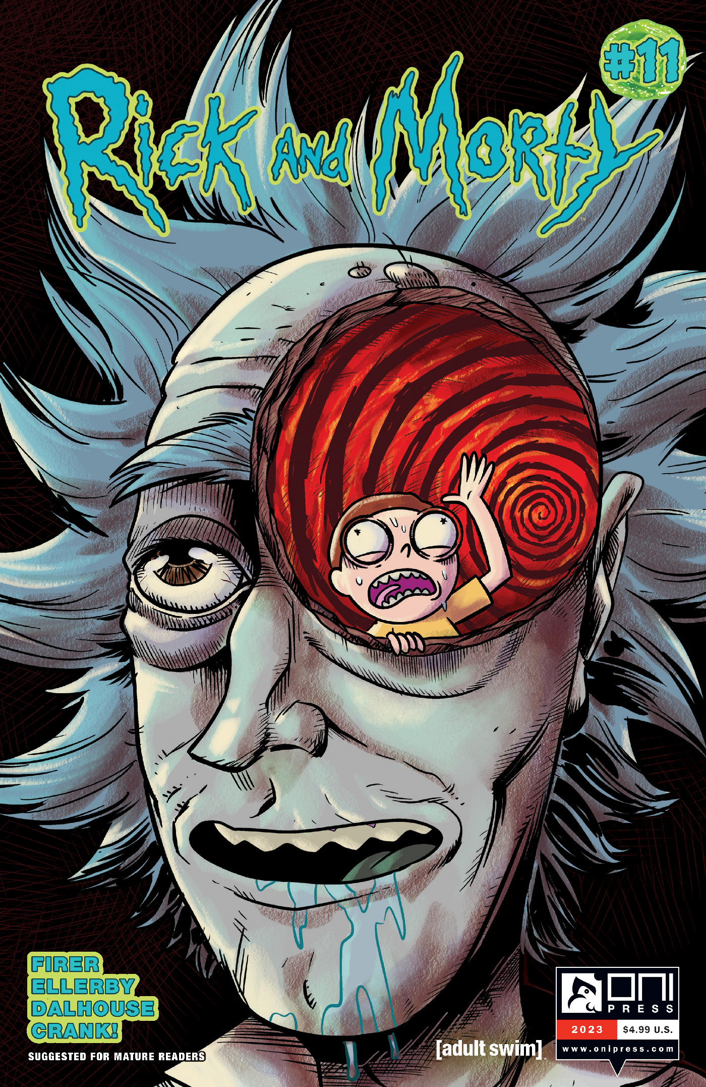 Rick and Morty #11 Cover B Stresing Manga Variant (Mature)