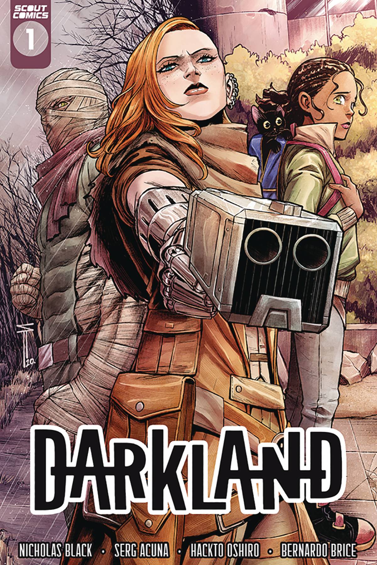 Darkland #1 Cover A Serg Acuna (Of 4)