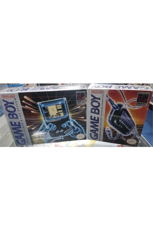 Gameboy And Rechargeable Battery Pack Bundle Cib