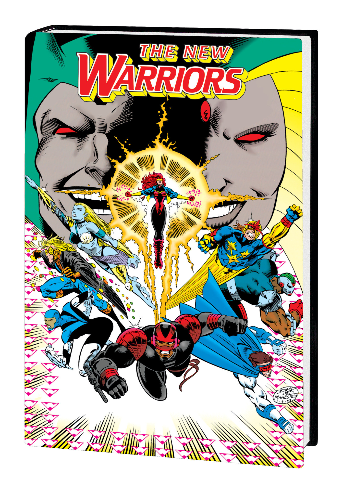 New Warriors Classic Omnibus Hardcover Volume 2 Robertson Cover
