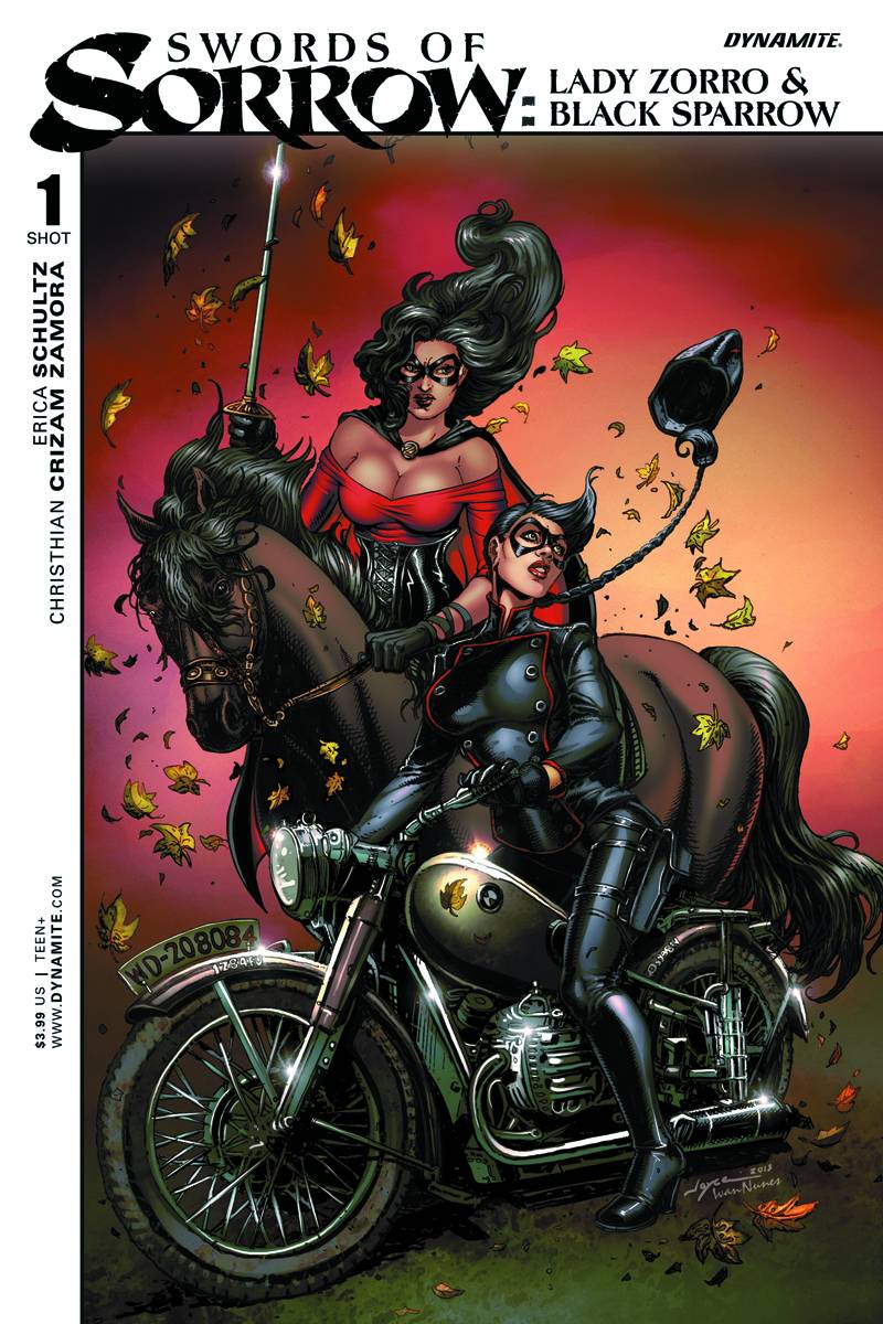 Swords of Sorrow Black Sparrow Lady Zorro Special