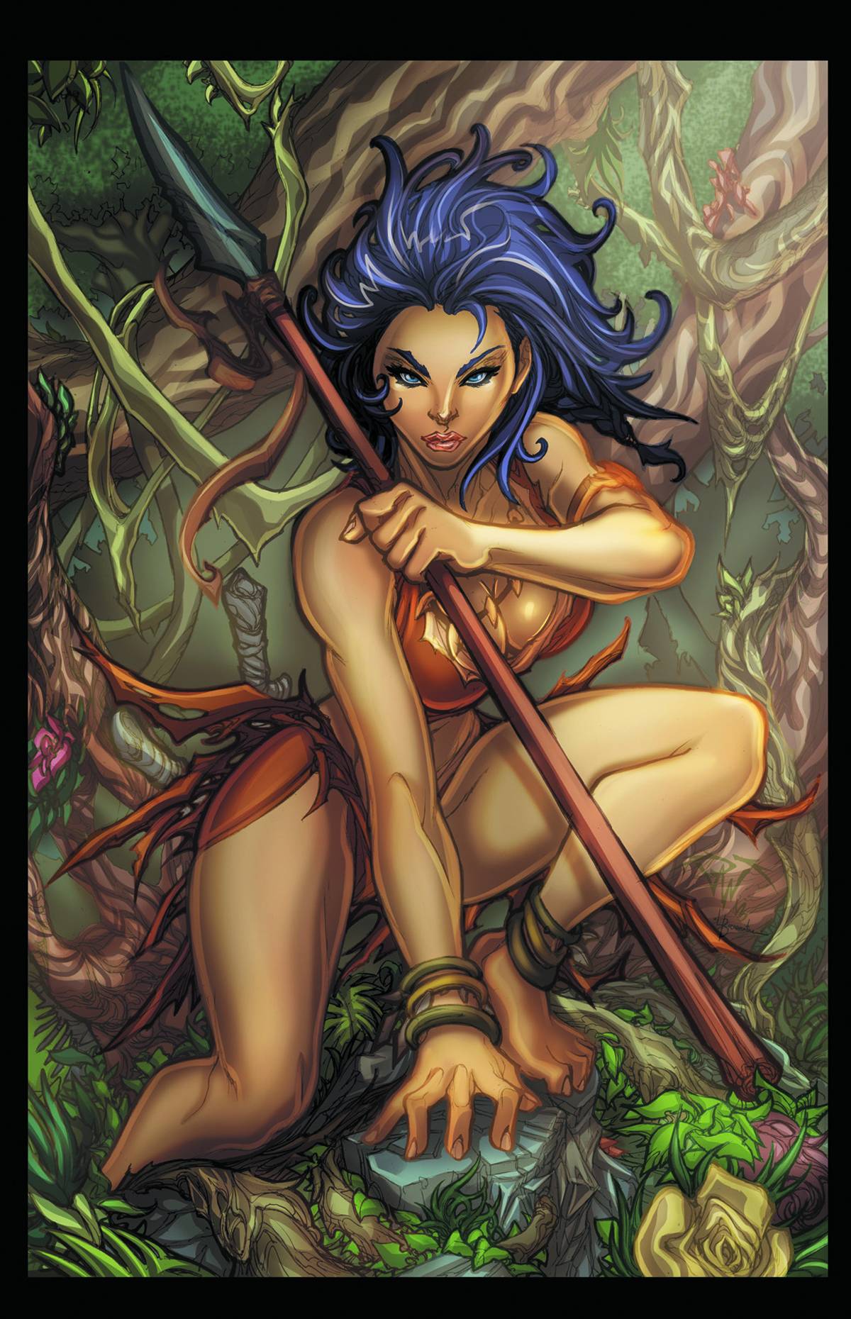 Grimm Fairy Tales Jungle Book Last of the Species #5 B Cover Pantalena