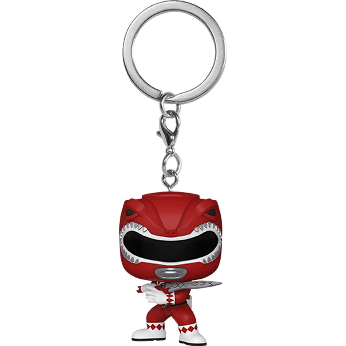 Pocket Pop Mighty Morphin Power Rangers 30th Red Ranger Keychain