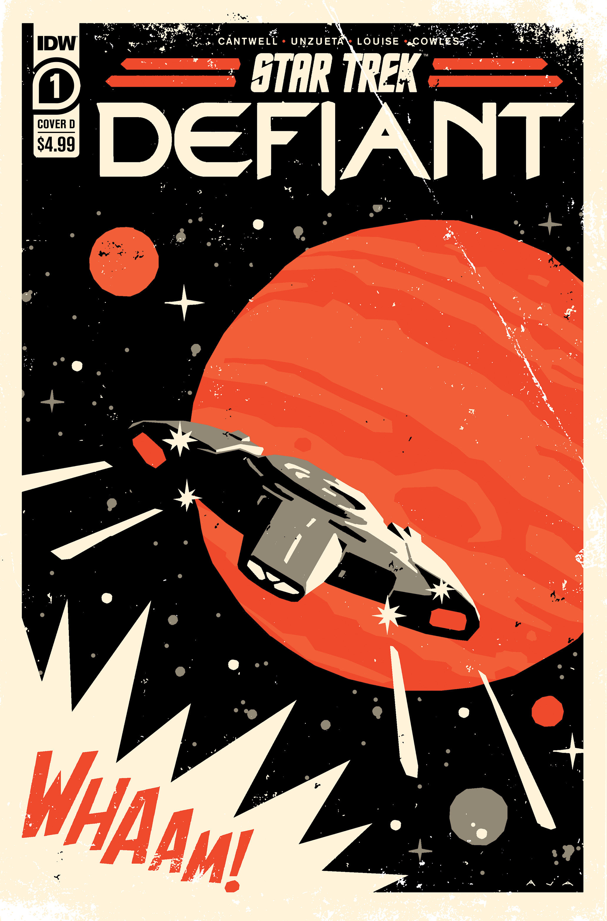 Star Trek: Defiant #1 Cover D Aja