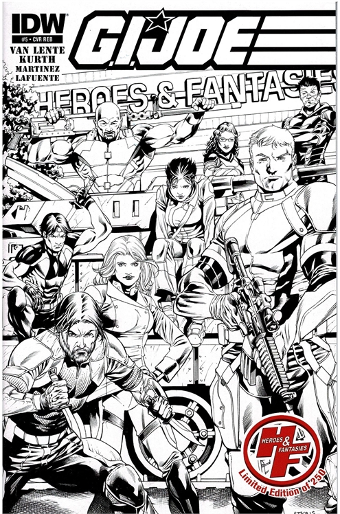 G.I. Joe #5 [Cover Reb Heroes & Fantasies] - Vf-