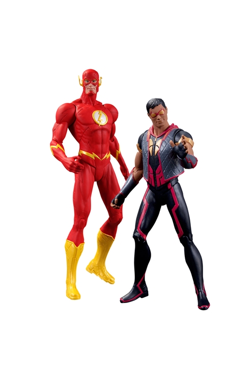 DC Collectibles DC Comics The New 52 Justice League Action Figure The Flash Vs Vibe (2013)