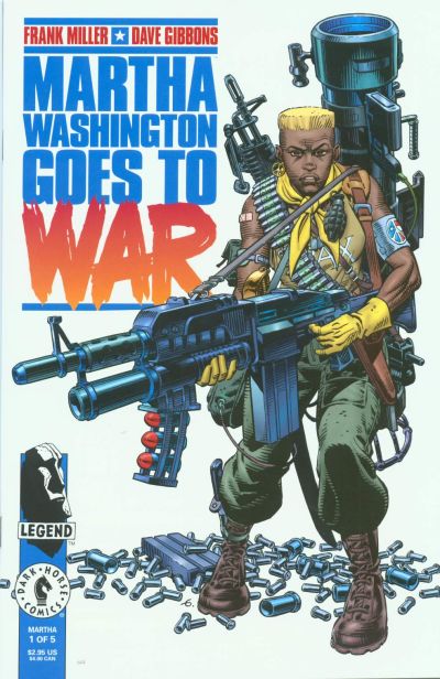 Martha Washington Goes To War #1-Very Fine (7.5 – 9)