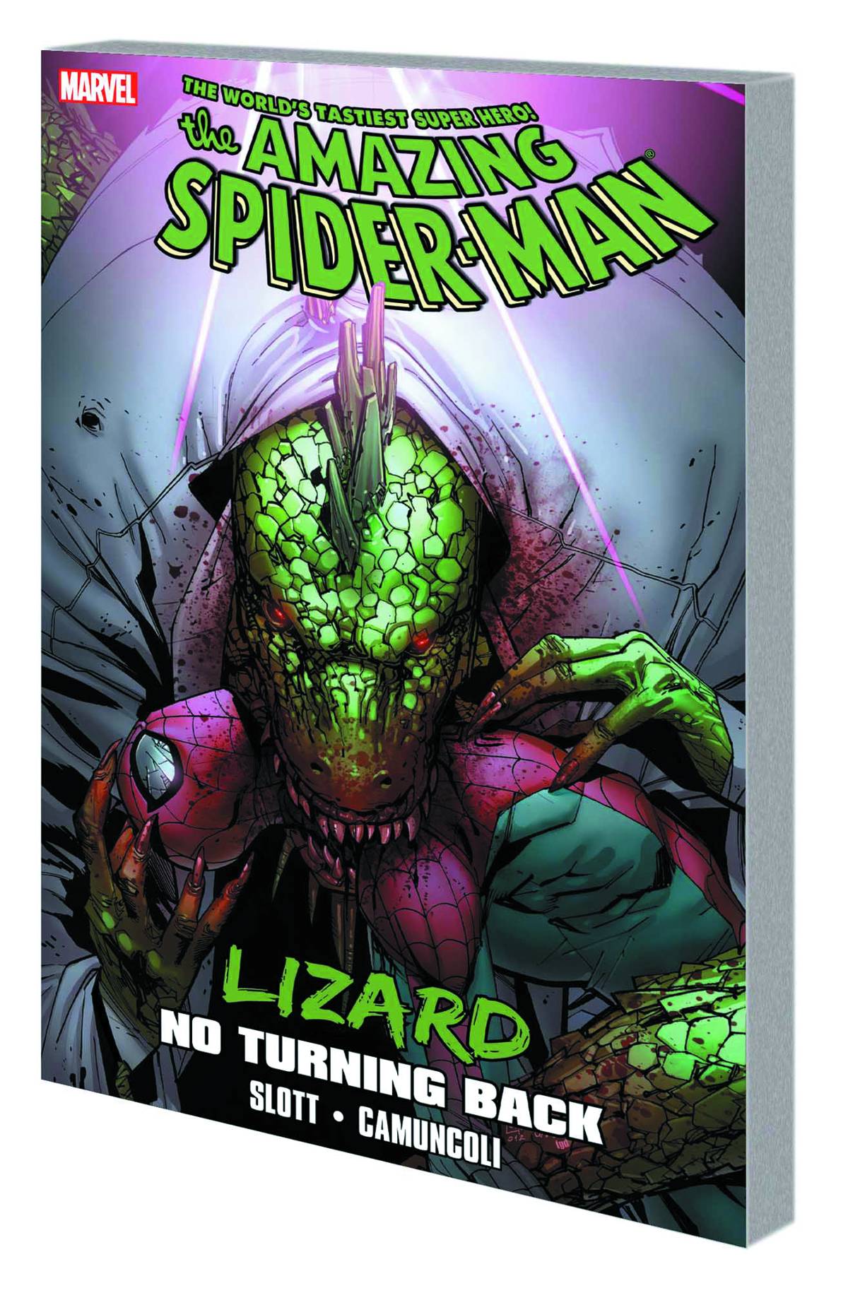 Spider-Man Lizard Graphic Novel No Turning Back