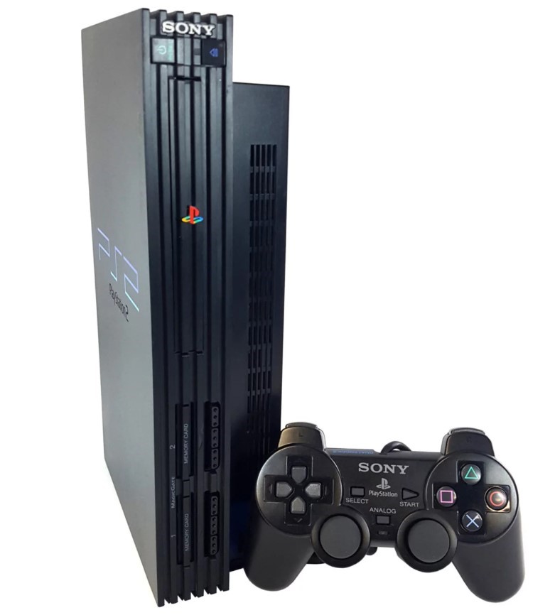 Playstation 2 Ps2 Console Fat With 1 Controller