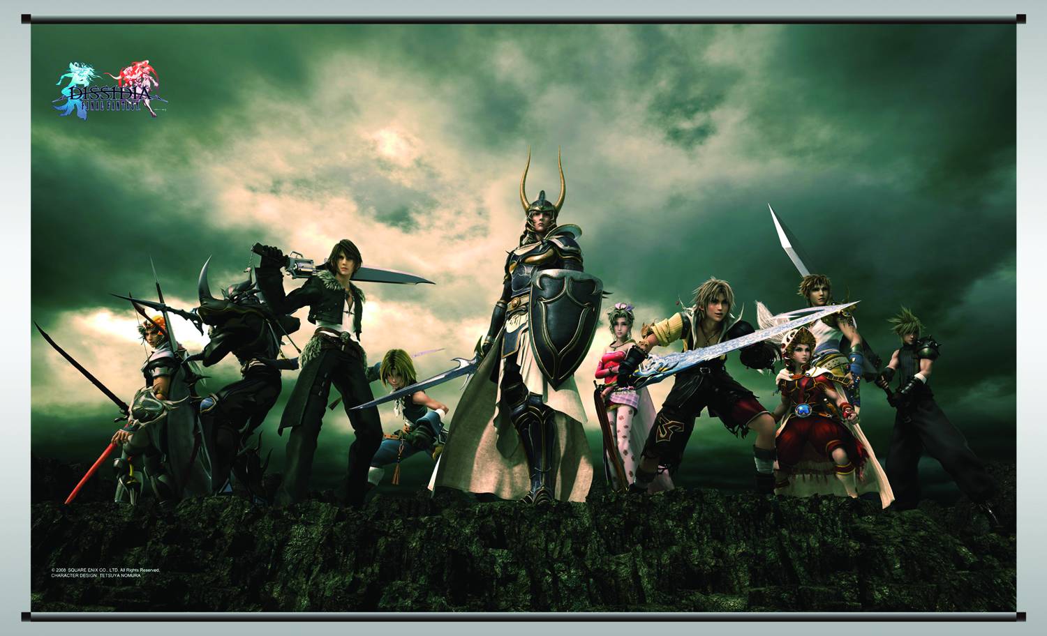 Dissidia Ff Wall Scroll Cosmos