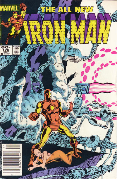 Iron Man #176 [Newsstand] - Fn+ 6.5