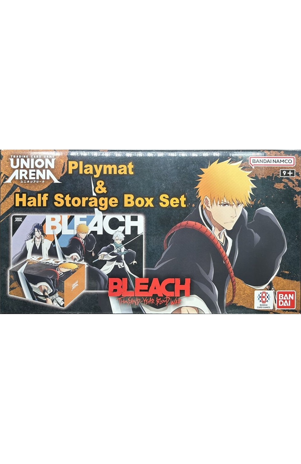 Union Arena Tcg: Playmat & Half Storage Box Set Bleach: Thousand-Year Blood War