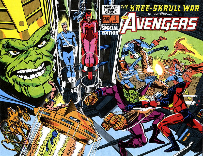 Kree-Skrull War Starring The Avengers #1