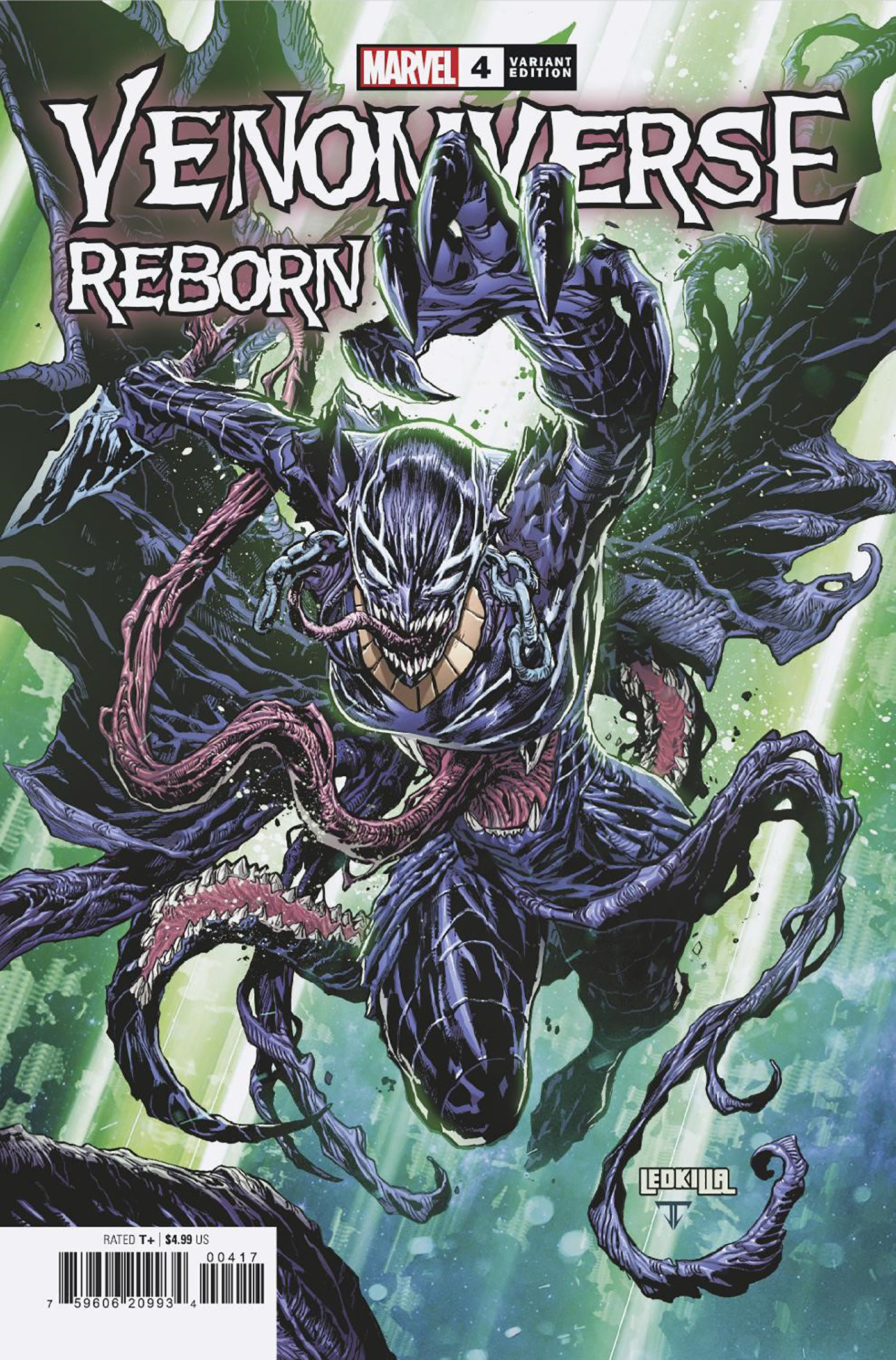 Venomverse Reborn #4 Ken Lashley Variant 1 for 25 Incentive