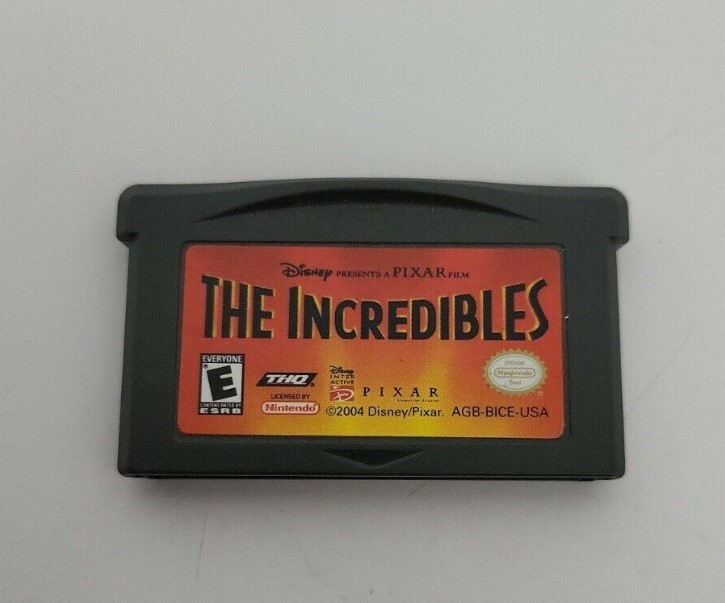 Gameboy Advance Gba The Incredibles