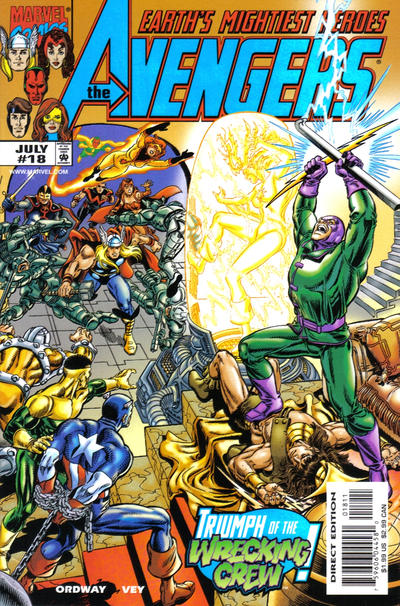 Avengers #18 [Direct Edition]-Very Good (3.5 – 5)