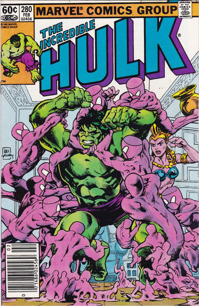 The Incredible Hulk #280 [Newsstand]-Very Good (3.5 – 5)