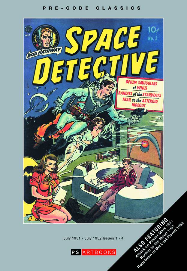 Pre Code Classic Space Detective Bookshop Edition Volume 1