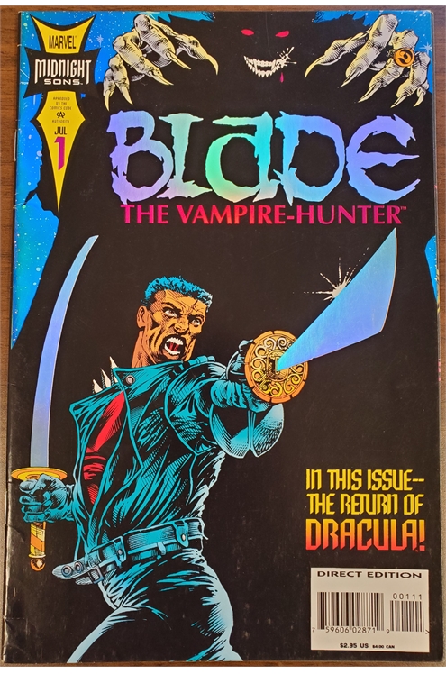 Blade: The Vampire-Hunter #1(1994)- Vg/Fn 5.0