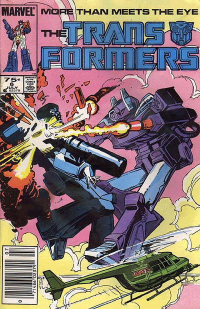 The Transformers #6 [Newsstand] - G/Vg