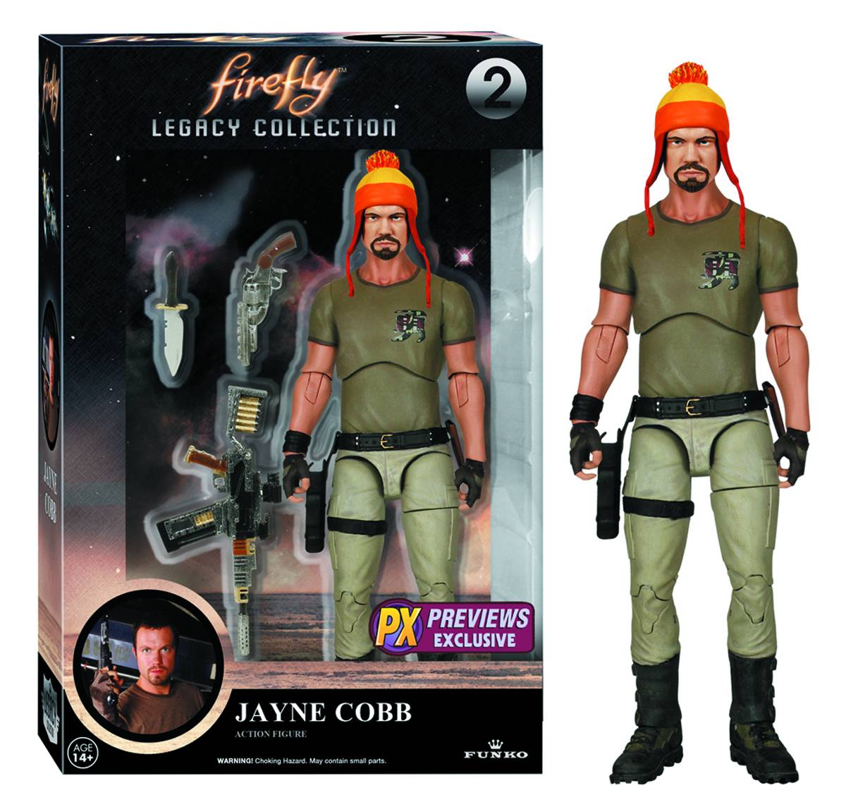 Legacy Firefly Jayne Cobb With Hat Px Action Figure