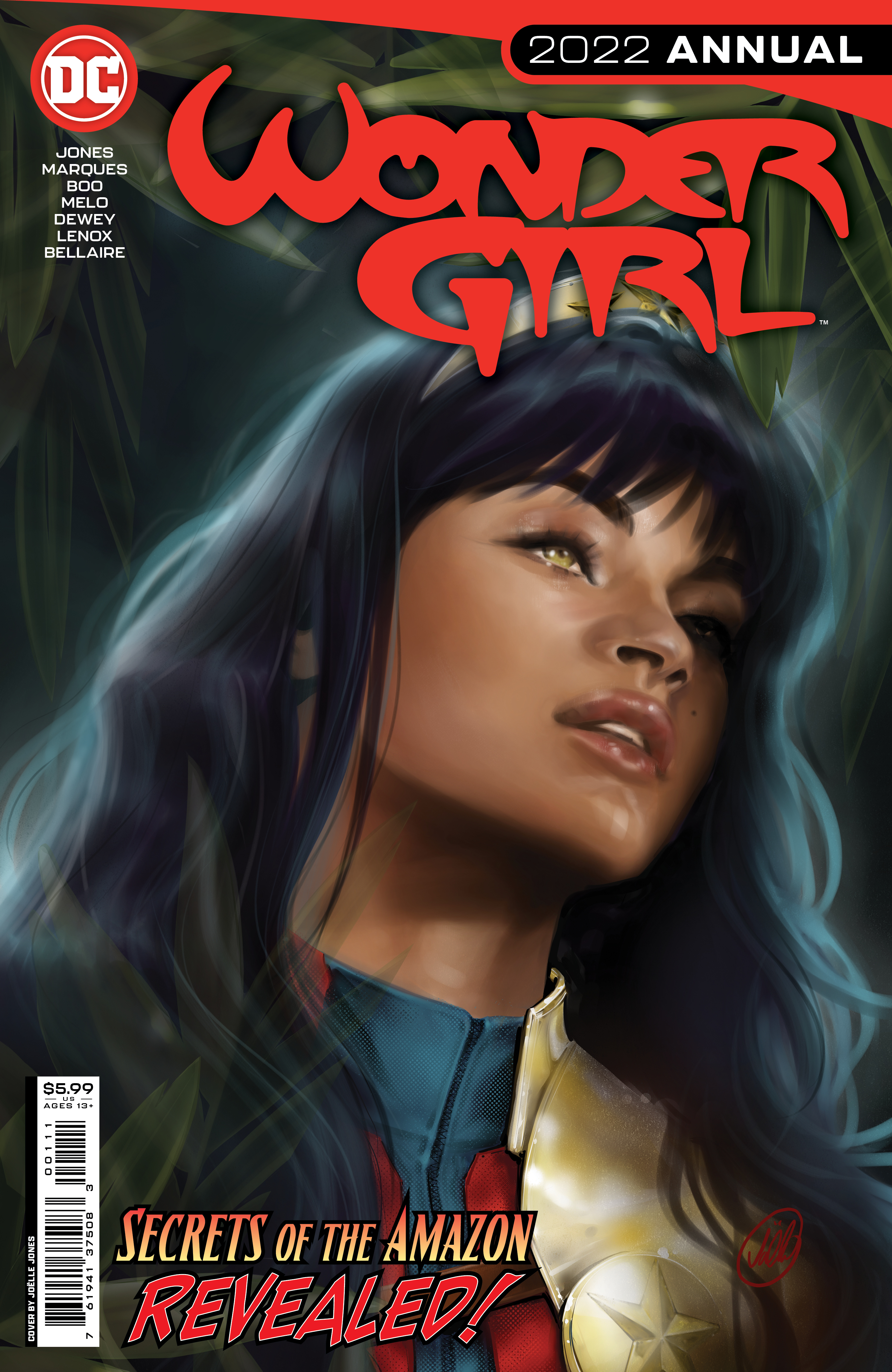 Wonder Girl 2022 Annual #1 (One Shot) Cover A Joelle Jones
