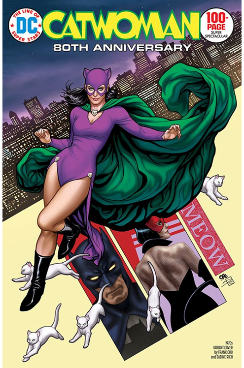 Catwoman 80th Anniversary 100 Page Super Spectacular #1 1970s Frank Cho Variant Edition