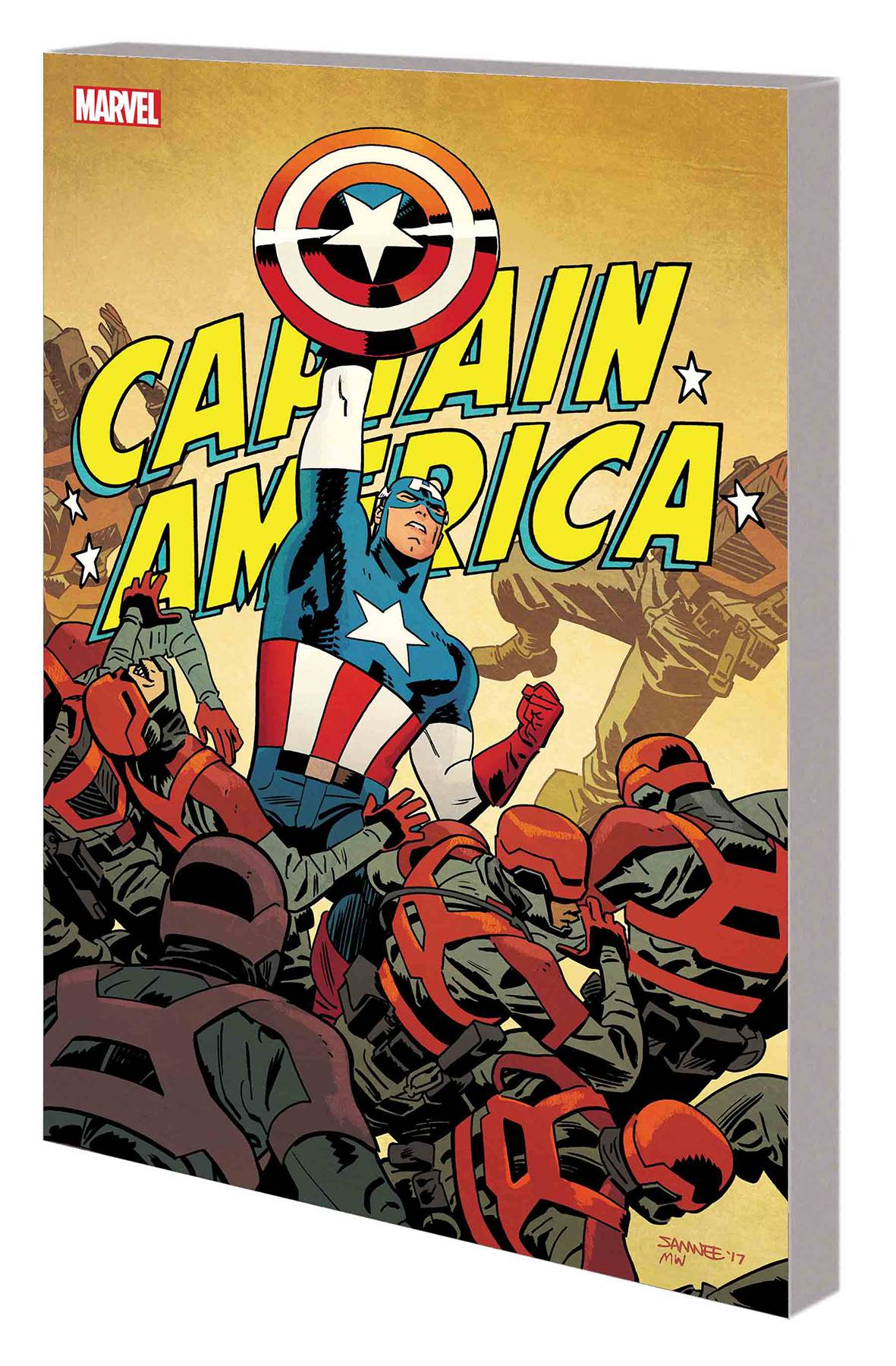 Captain America by Waid And Samnee Graphic Novel Volume 1 Home of Brave