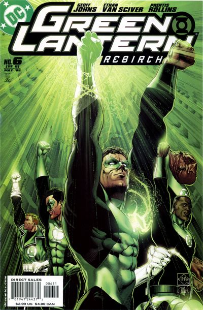 Green Lantern: Rebirth #6 [Direct Sales]